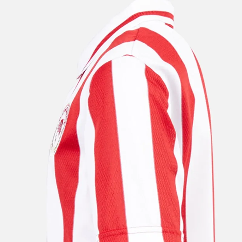 Best adidas Junior Drenge OFC Olympiacos FC 100 24/25 Hjemmebanetrøje Hvid/Power Red