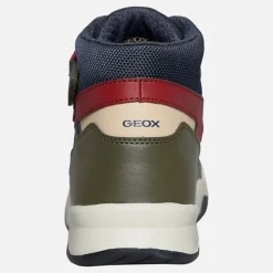 GEOX Junior Drenge Perth høj top sneakers Military/​Navy Flerfarvet
