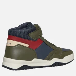 GEOX Junior Drenge Perth høj top sneakers Military/​Navy Flerfarvet
