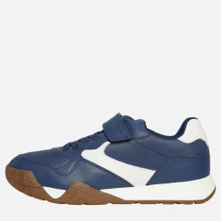 GEOX Junior Drenge Rann træningssko navy/lys elfenben Navy/Lt Ivory Marineblå