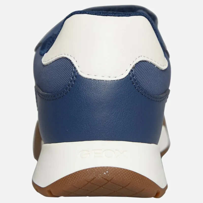 GEOX Junior Drenge Rann træningssko navy/lys elfenben Navy/Lt Ivory Marineblå