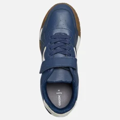 GEOX Junior Drenge Rann træningssko navy/lys elfenben Navy/Lt Ivory Marineblå