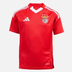 Hot adidas Junior Drenge SLB Benfica 24/25 hjemme trøje Benfica Red