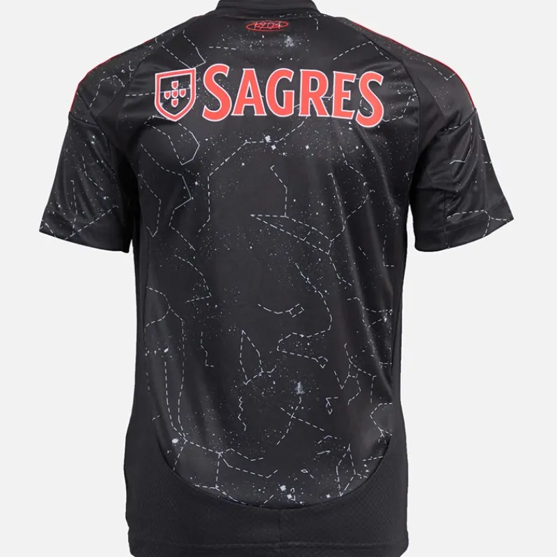 New adidas Junior Drenge SLB Benfica 24/25 udebanetrøje Sort
