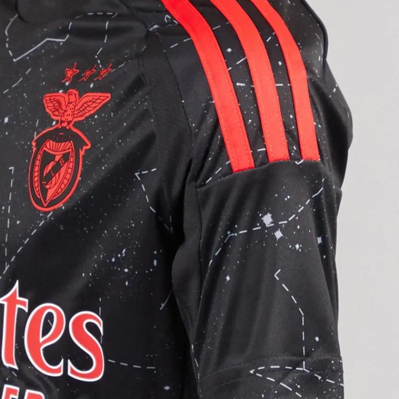 New adidas Junior Drenge SLB Benfica 24/25 udebanetrøje Sort