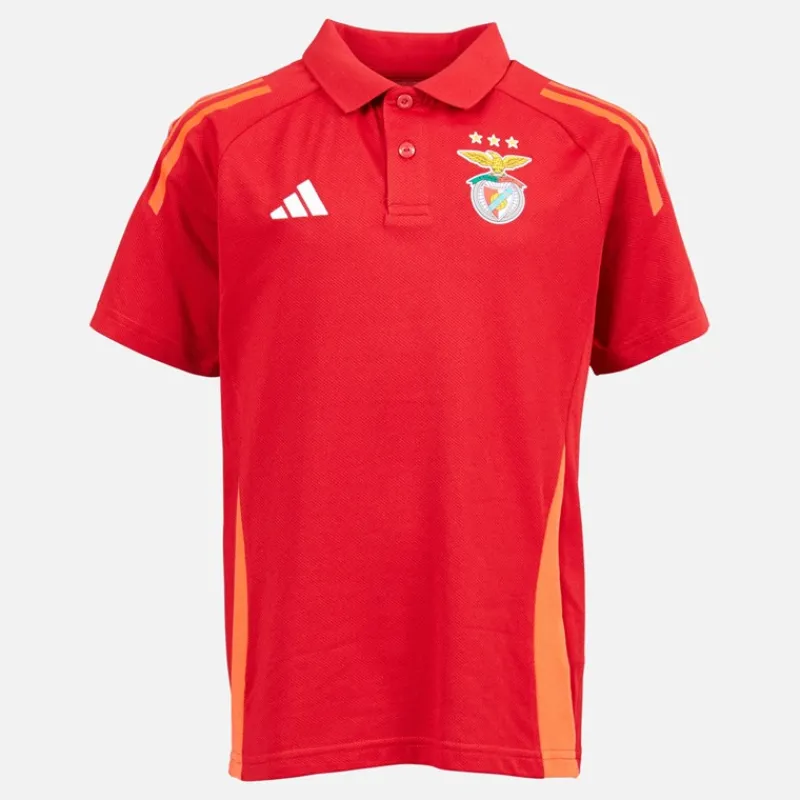 adidas Junior Drenge SLB Benfica Polo Team Power Red 2 Rød