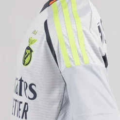Sale adidas Junior Drenge SLB Benfica 24/25 tredje trøje Light Solid Grey