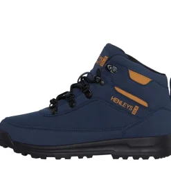 Discount Henleys Junior Drenge Travis støvler Blå Marineblå
