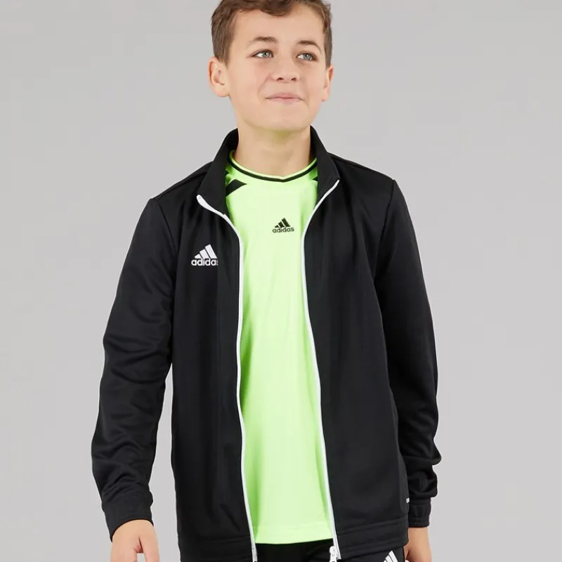 New adidas Junior Entrada 22 Poly Træningsjakke Sort