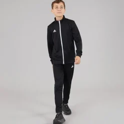 New adidas Junior Entrada 22 Poly Træningsjakke Sort
