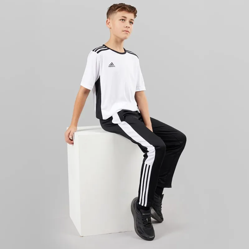 New adidas Junior Entrada 18 T-shirt /Sort Hvid