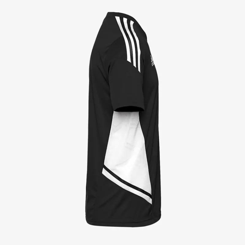 Outlet adidas Junior Entrada 18 T-shirt /Hvid Sort