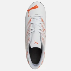 Sale Puma Junior Fodboldstøvler Attacanto TT Astro Hvid/Glødende Rød