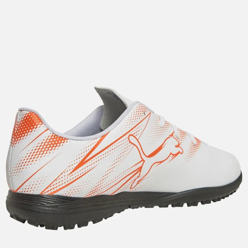 Sale Puma Junior Fodboldstøvler Attacanto TT Astro Hvid/Glødende Rød
