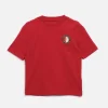 Sale Castore Junior FR Feyenoord Core Bomulds T-Shirt Savvy Rød Rød
