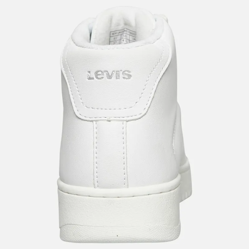 Best Levi's Junior New Union Hi Top Sneakers 0061 Hvid