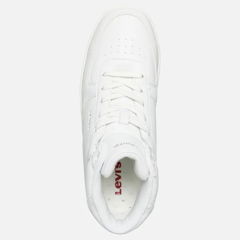 Best Levi's Junior New Union Hi Top Sneakers 0061 Hvid