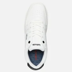 Best Levi's Junior New Union Sneakers Sort 0062 Hvid