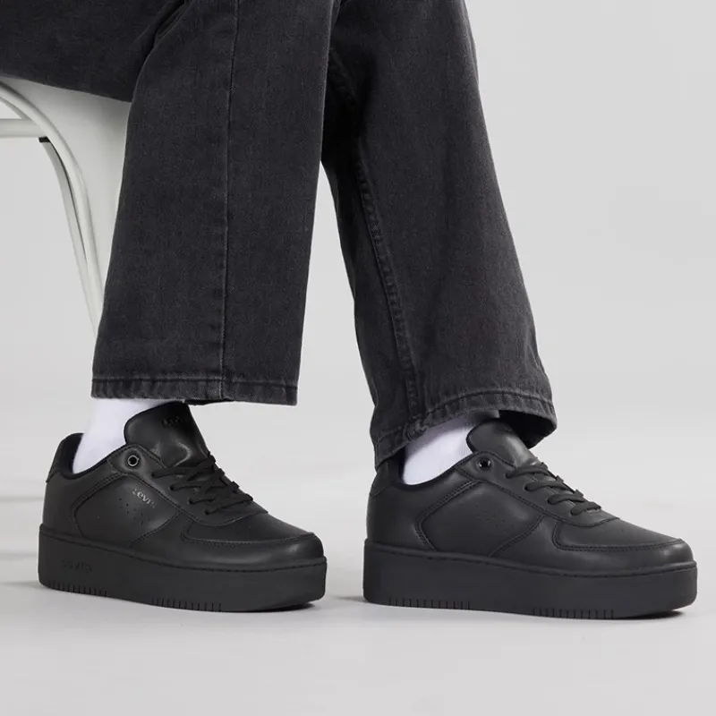 Clearance Levi's Junior New Union Sneakers 0003 Sort