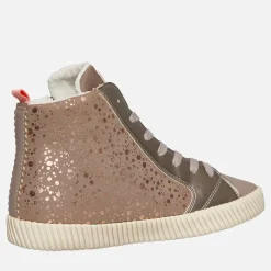 Sale GEOX Junior Piger Mirroless Lyn Høj Top Træningssko Dark Beige