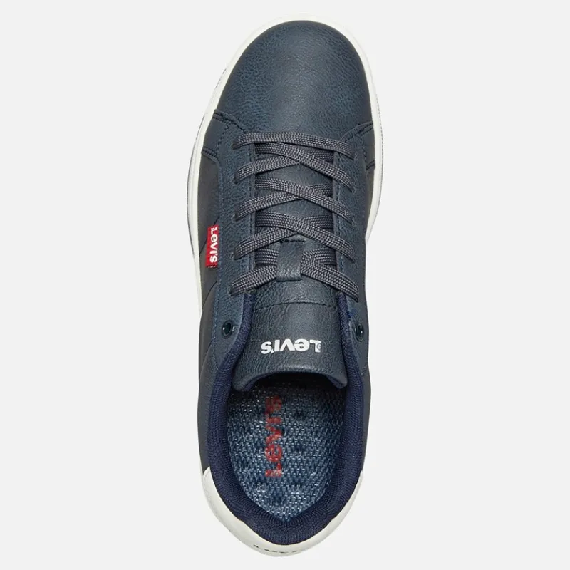Best Levi's Junior Piper Sneakers Navy 0040 Marineblå