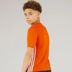 New adidas Junior Tabela 23 T Shirt Team /Hvid orange