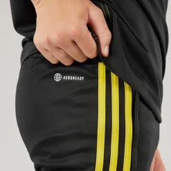 Clearance adidas Junior Tiro 23 Club Træningsbukser Sort/Bright Yellow