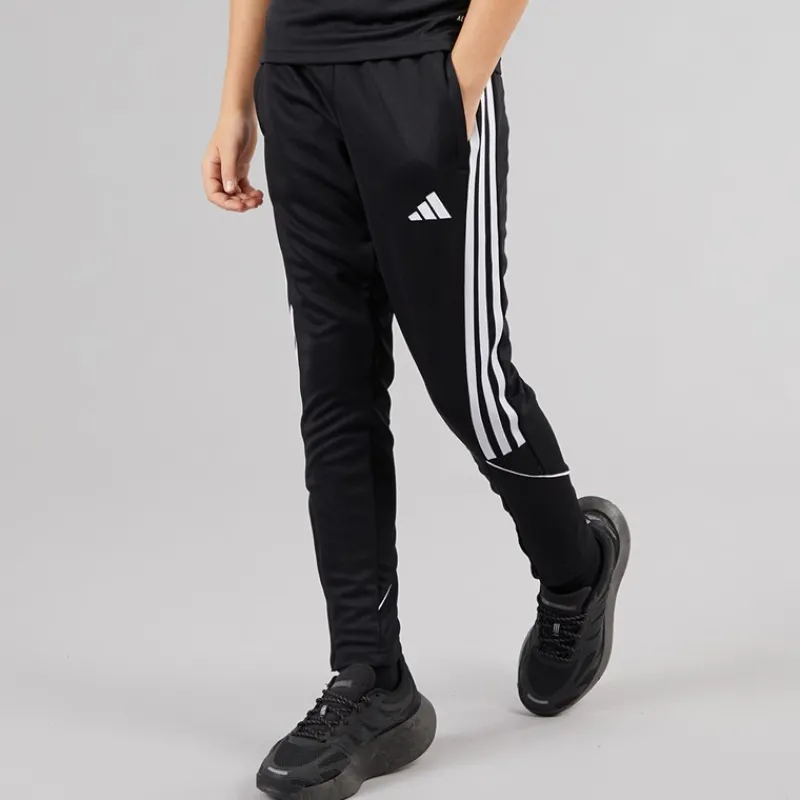 Outlet adidas Junior Tiro 23 League træningsbukser /Hvid Sort