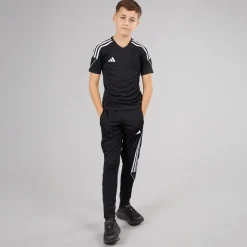 Outlet adidas Junior Tiro 23 League træningsbukser /Hvid Sort