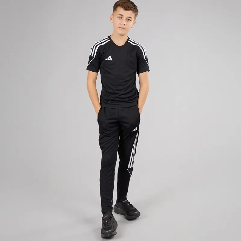Outlet adidas Junior Tiro 23 League træningsbukser /Hvid Sort