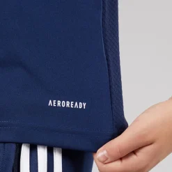 Clearance adidas Junior Tiro 23 League T-shirt Team Navy Blue/Hvid Marineblå