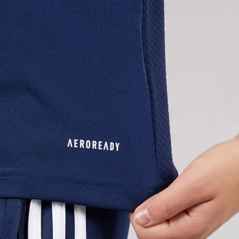 Clearance adidas Junior Tiro 23 League T-shirt Team Navy Blue/Hvid Marineblå