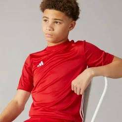 Sale adidas Juniors Tabela 23 T Shirt Team Power Red 2/​Hvid Rød