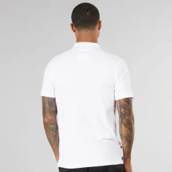 Hot LUKE 1977 Herre Williams Polo T-shirt White B Hvid