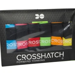Best Crosshatch Mænd Astral Tolv Pakke Boxers Sort