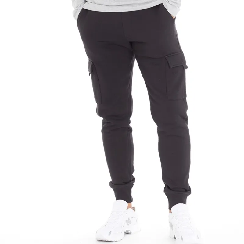 Clearance French Connection Mænd FC Cargo Joggingbukser Sort