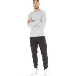 Clearance French Connection Mænd FC Cargo Joggingbukser Sort