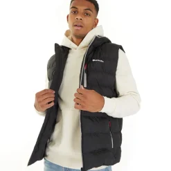 Sale Bench Mænd Galban Hættepuffer Vest Sort