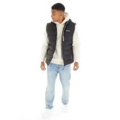 Sale Bench Mænd Galban Hættepuffer Vest Sort