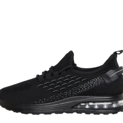 Brave Soul Mænd Lakeside Bubble Sneakers Mono Sort