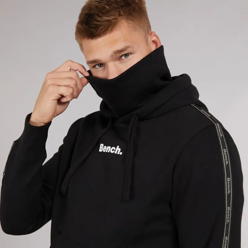 Hot Bench Mænd Træningssæt med Mærkebånd Detalje Sort