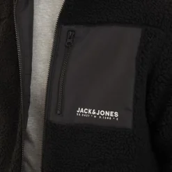 Sale JACK & JONES Mænd Vesterbro Teddy Jakke Sort