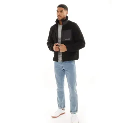 Sale JACK & JONES Mænd Vesterbro Teddy Jakke Sort