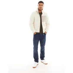 Clearance JACK & JONES Mænd Vesterbro Teddy Jakke Atmosphere beige