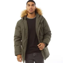 New French Connection Parka til Herre 4 Khaki
