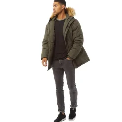 New French Connection Parka til Herre 4 Khaki