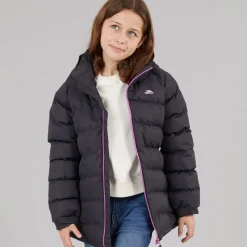 Outlet Trespass Piger Amira Waterproof Padded Præstation/Teknisk Grå Grå