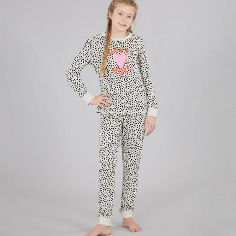 Threadgirls Piger Aurora nattøj sæt Ecru