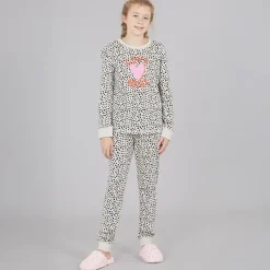 Threadgirls Piger Aurora nattøj sæt Ecru