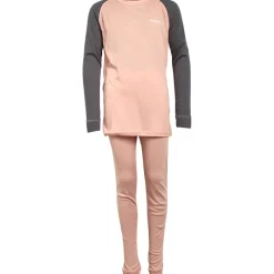 Discount True North Piger Baselayer Sæt Pink Comb Lyserød